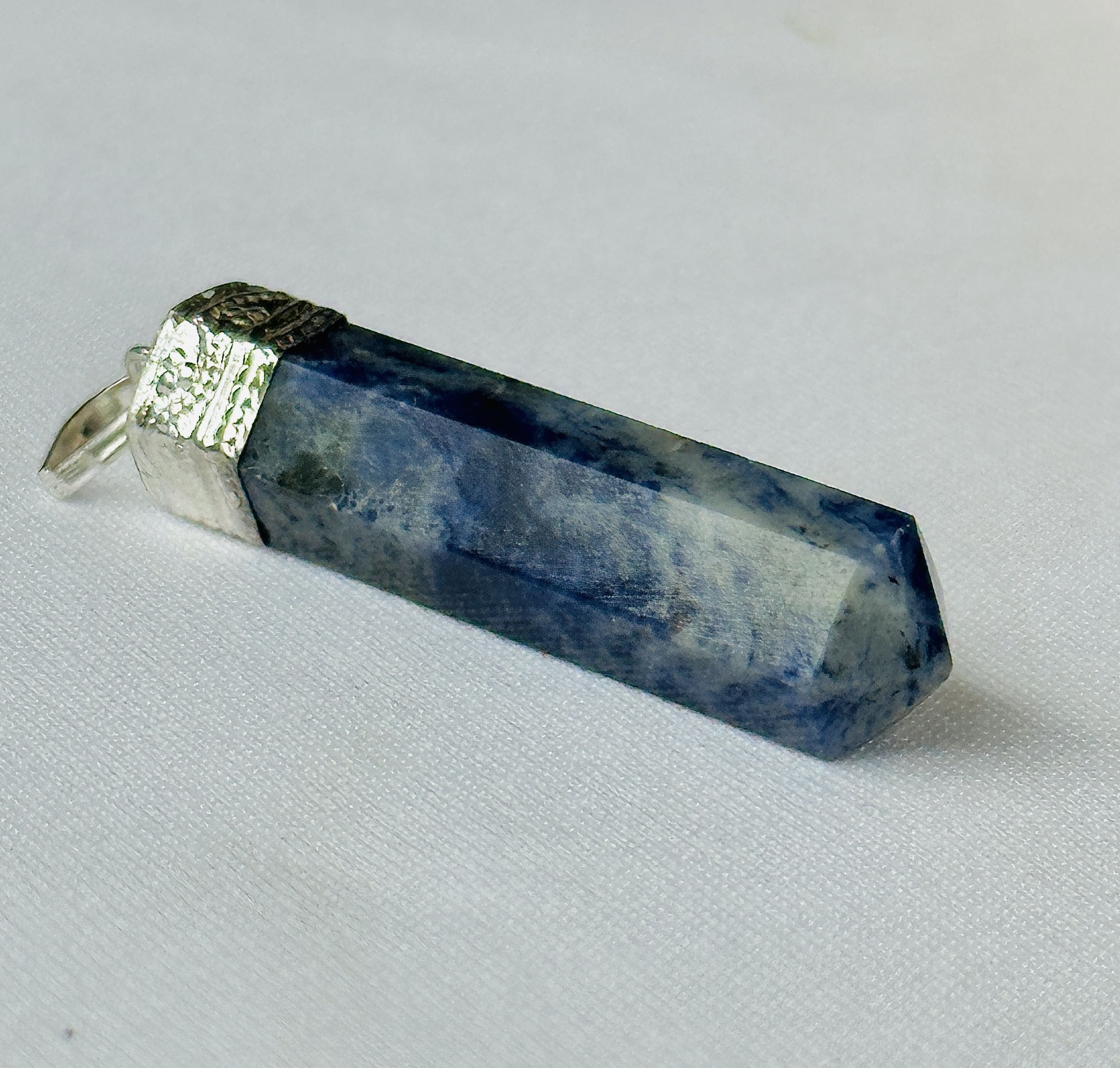 Sodalite Pencil Pendant